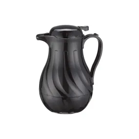 Winco VSW-64K 64 Oz. Plastic Beverage Server - Black