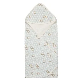 Withorganic Blue Ladybug Newborn Blanket