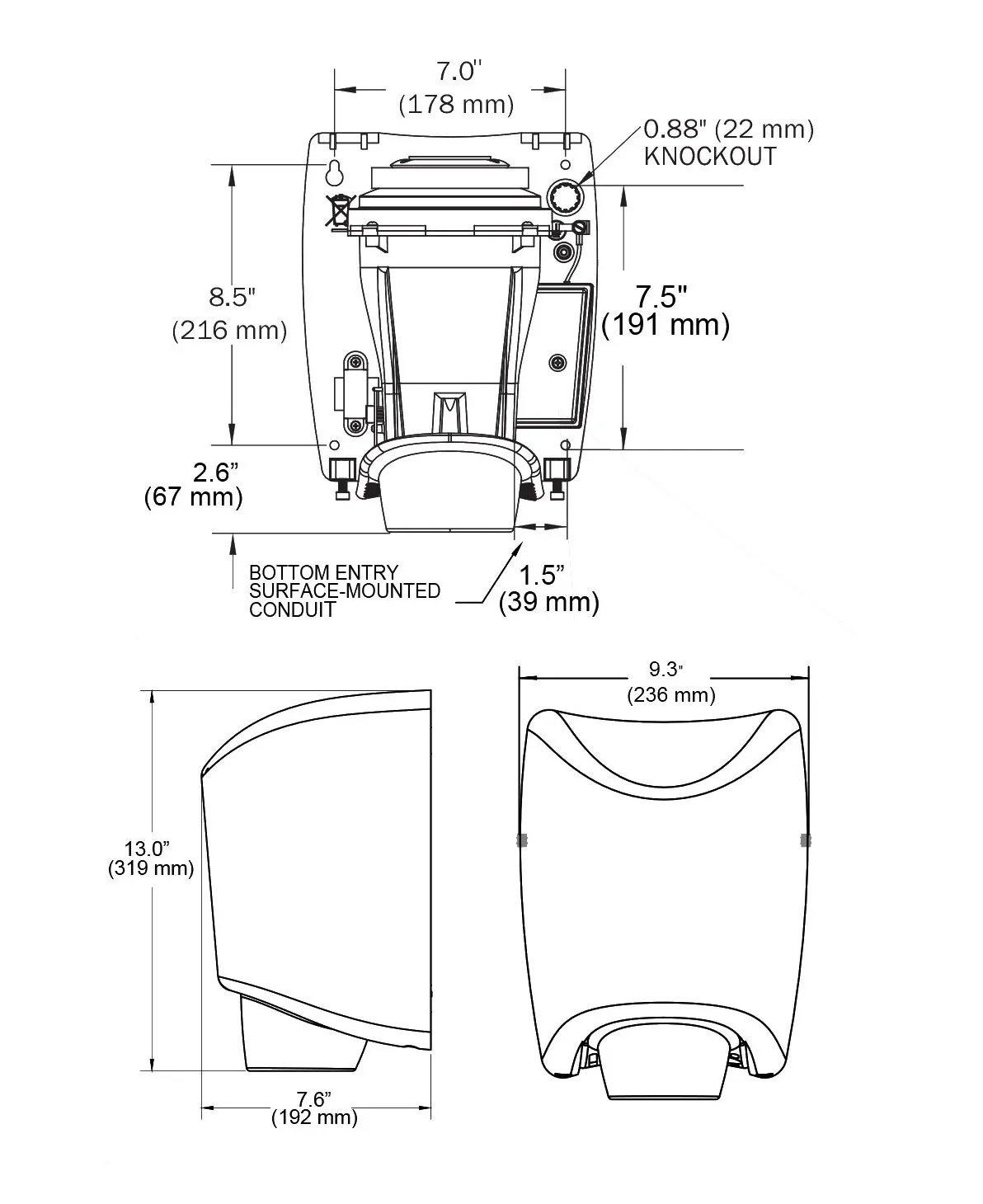 WORLD SMARTdri K4-970 COVER ASSEMBLY COMPLETE (Part # 20-K970)