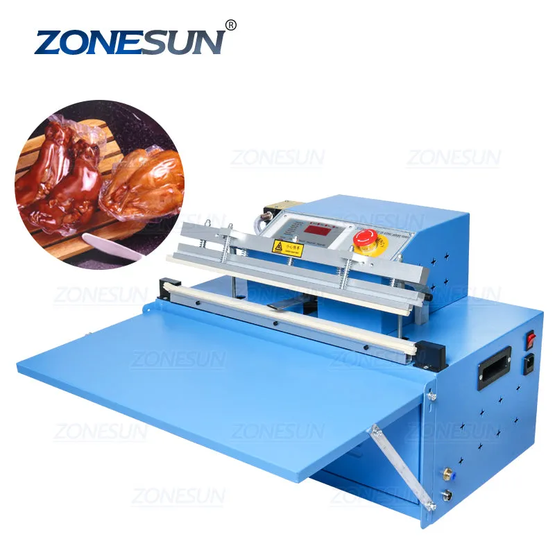 ZS500T finish,rice commercial vacuum sealer,industrial vacuum package machine,Desktop outside pumping vacuum packaging machine