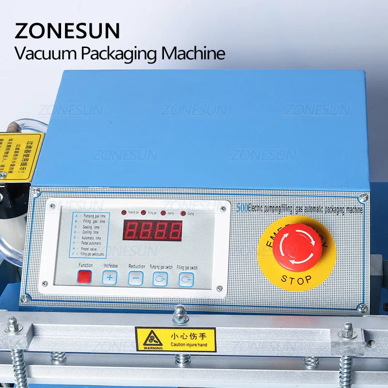 ZS500T finish,rice commercial vacuum sealer,industrial vacuum package machine,Desktop outside pumping vacuum packaging machine